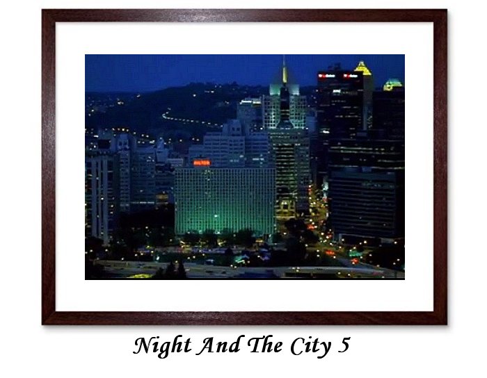 Night And The City Framed Print